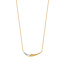 Bicolor pijlvormige schakelketting 48 cm