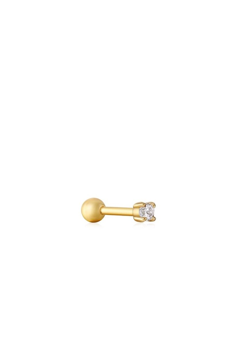 Sparkle Barbell Single Earring