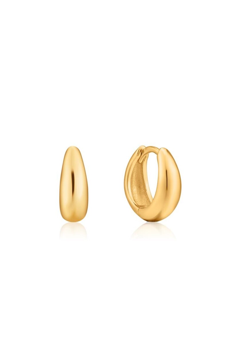 Oorring goudverguld 10 mm