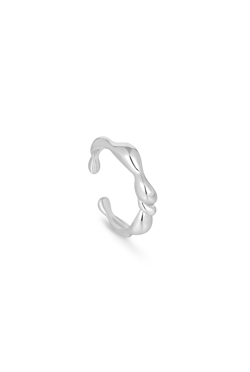 Twisted Wave Adjustable Ring