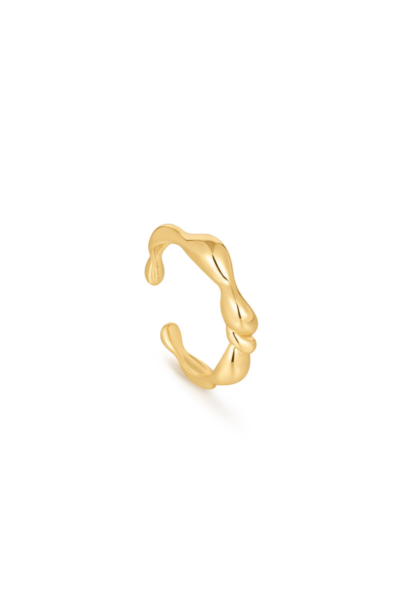 Twisted Wave Adjustable Ring