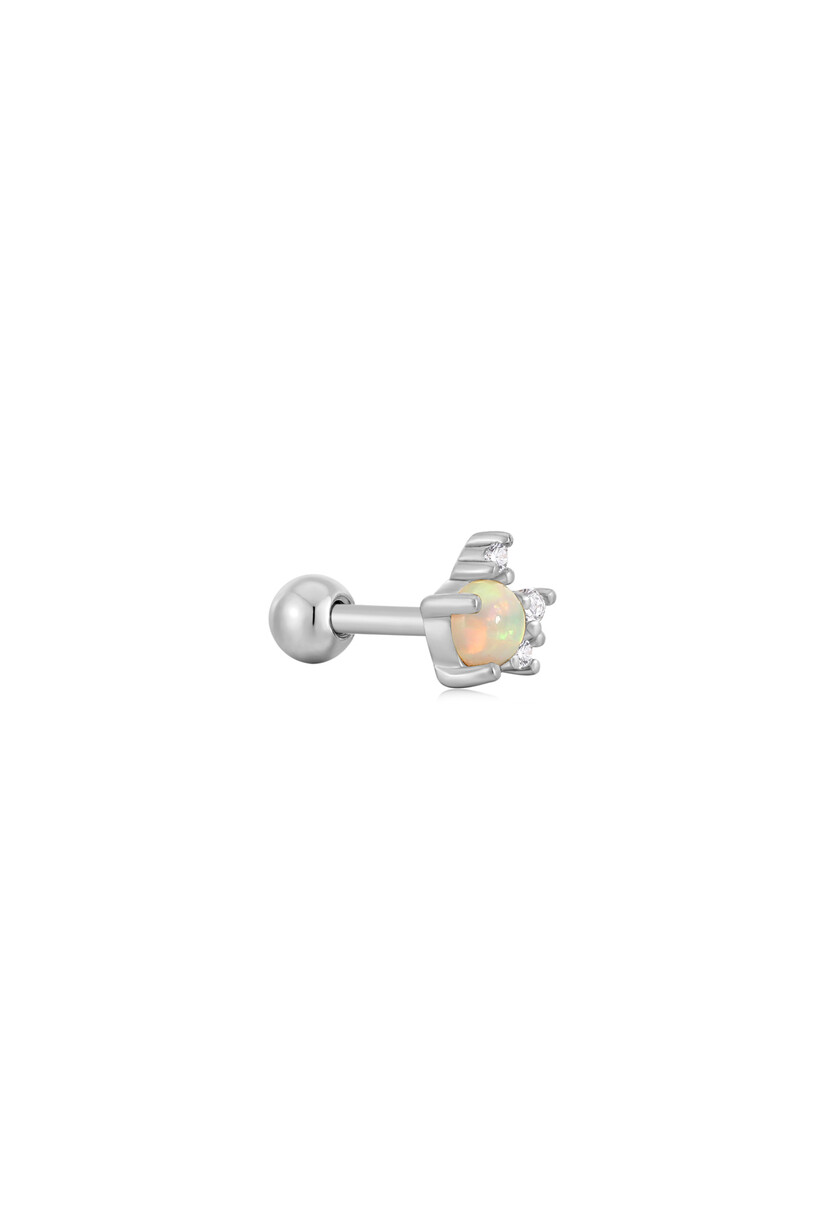 Kyoto Opal Sparkle Crown Barbell Single Earring