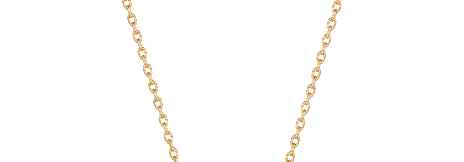 Wave Link Ketting - Gold plated