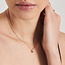 Zilveren anker ketting met hanger 4,5 cm