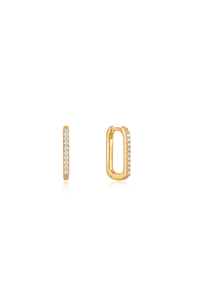 Oorring goudverguld 14 mm