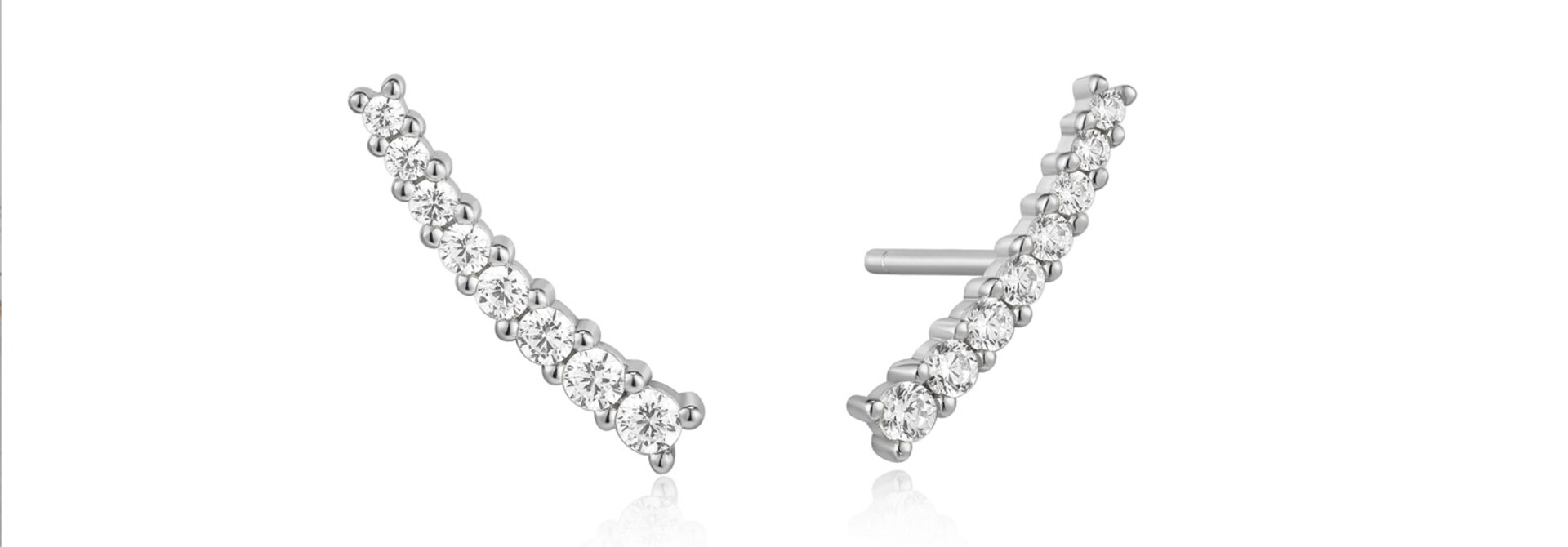Glam Crawler Studs - Zilver