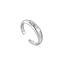 Minimalistische ring zilver one-size