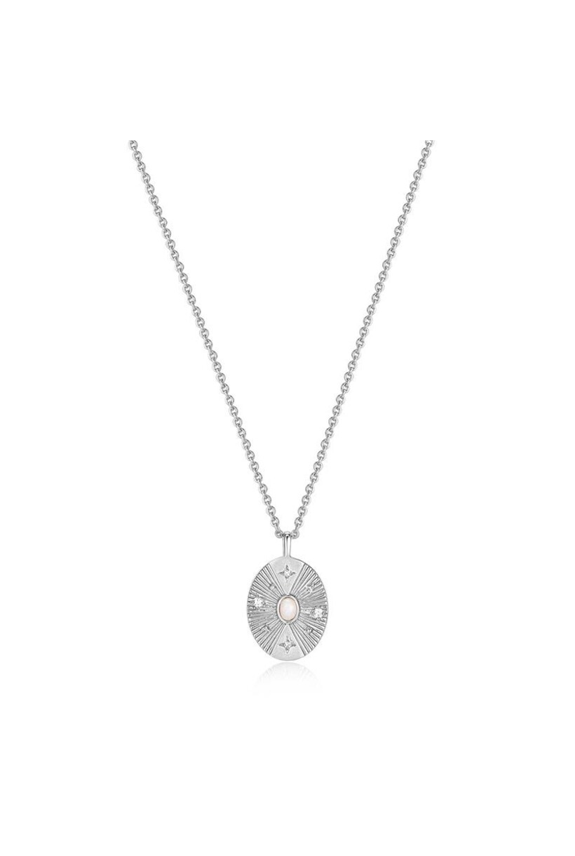Scattered Stars Kyoto Opal Disc Necklace