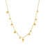Jasseron ketting goudverguld 45 cm