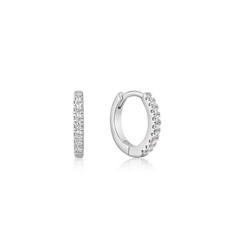 Oorring zilver 12 mm
