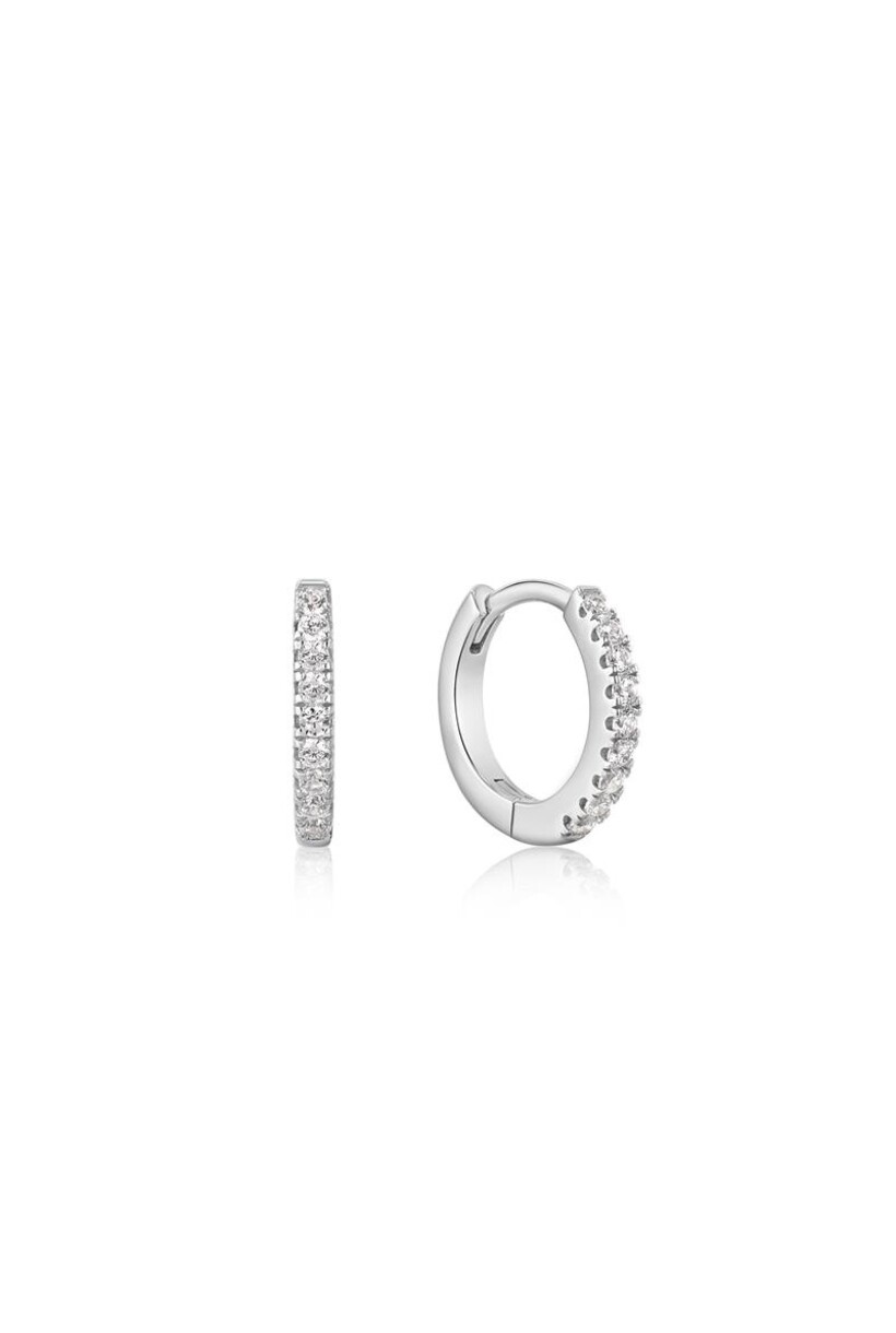 Oorring zilver 12 mm