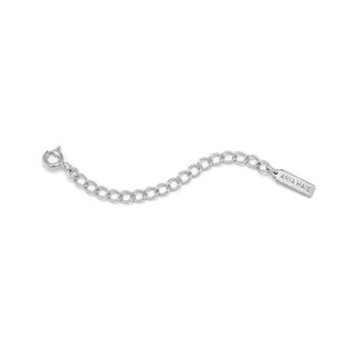 Gourmette verlengkettinkje zilver 5 cm