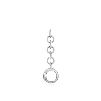 Schakelarmband zilver 4 cm