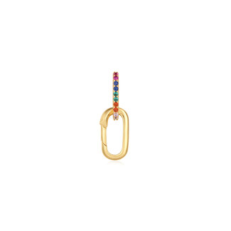 Schakelarmband goudverguld 3 cm