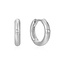 Oorring zilver 12 mm