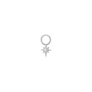 Stervormige bedel zilver 0,6 cm
