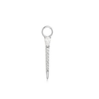 Bedel zilver 1,8 cm