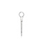 Bedel zilver 1,8 cm