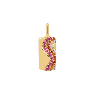 Bedel goudverguld 1,5 cm