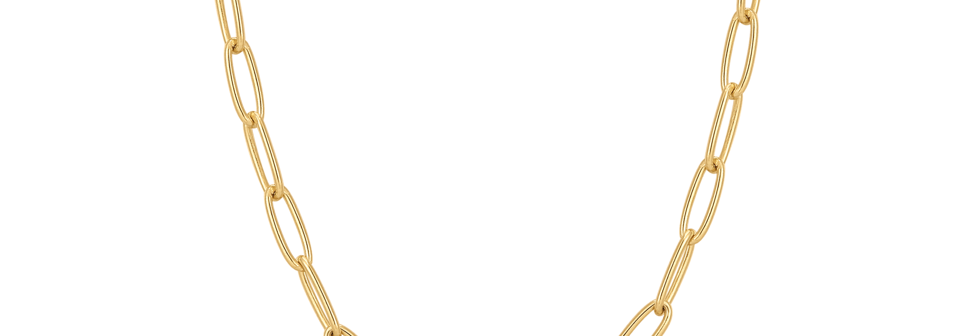 Link Bedel Chain Connector Ketting - Gold plated