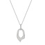 verstelbare schakelketting zilver 45 cm