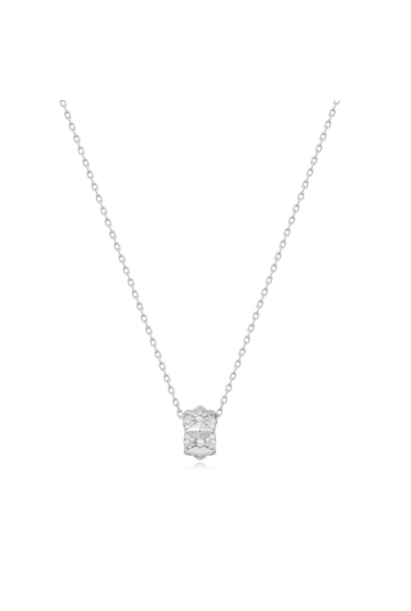 Anker schakelketting zilver 53 cm