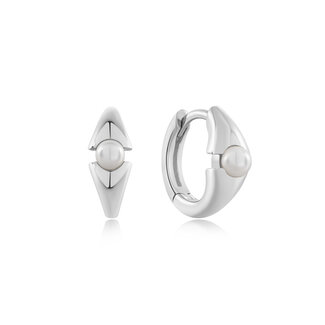 Oorring zilver 14 mm