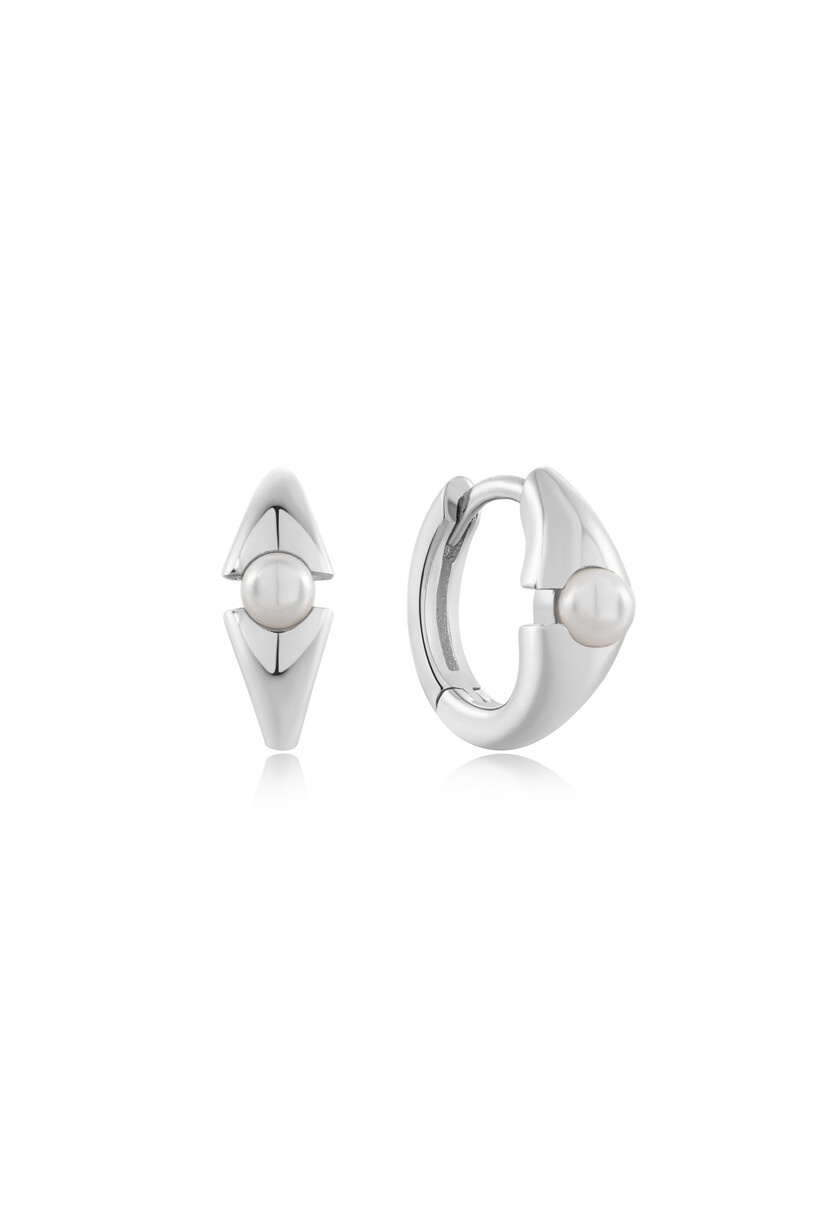 Oorring zilver 14 mm