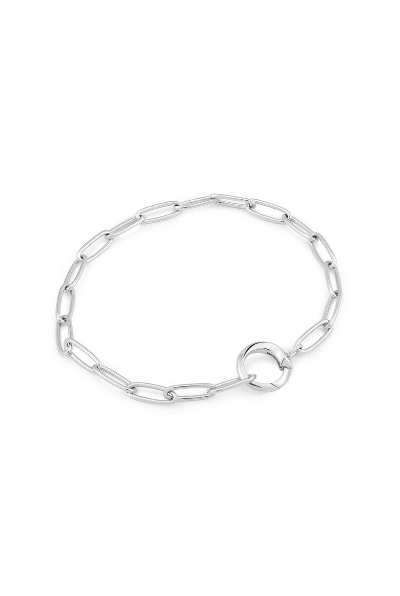 Link Charm Chain Connector Bracelet