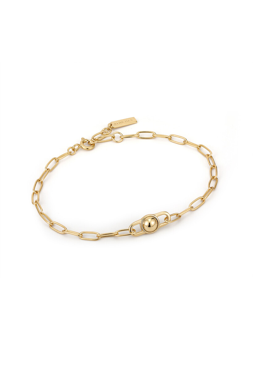 Orb Link Chunky Chain Bracelet