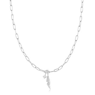Anker schakelketting zilver