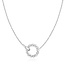 Anker schakelketting zilver 48 cm