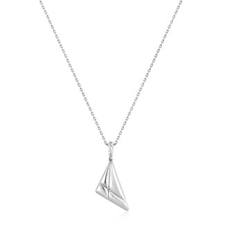 Anker schakelketting zilver 50 cm