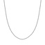 Zilveren gourmette schakelketting 45 cm