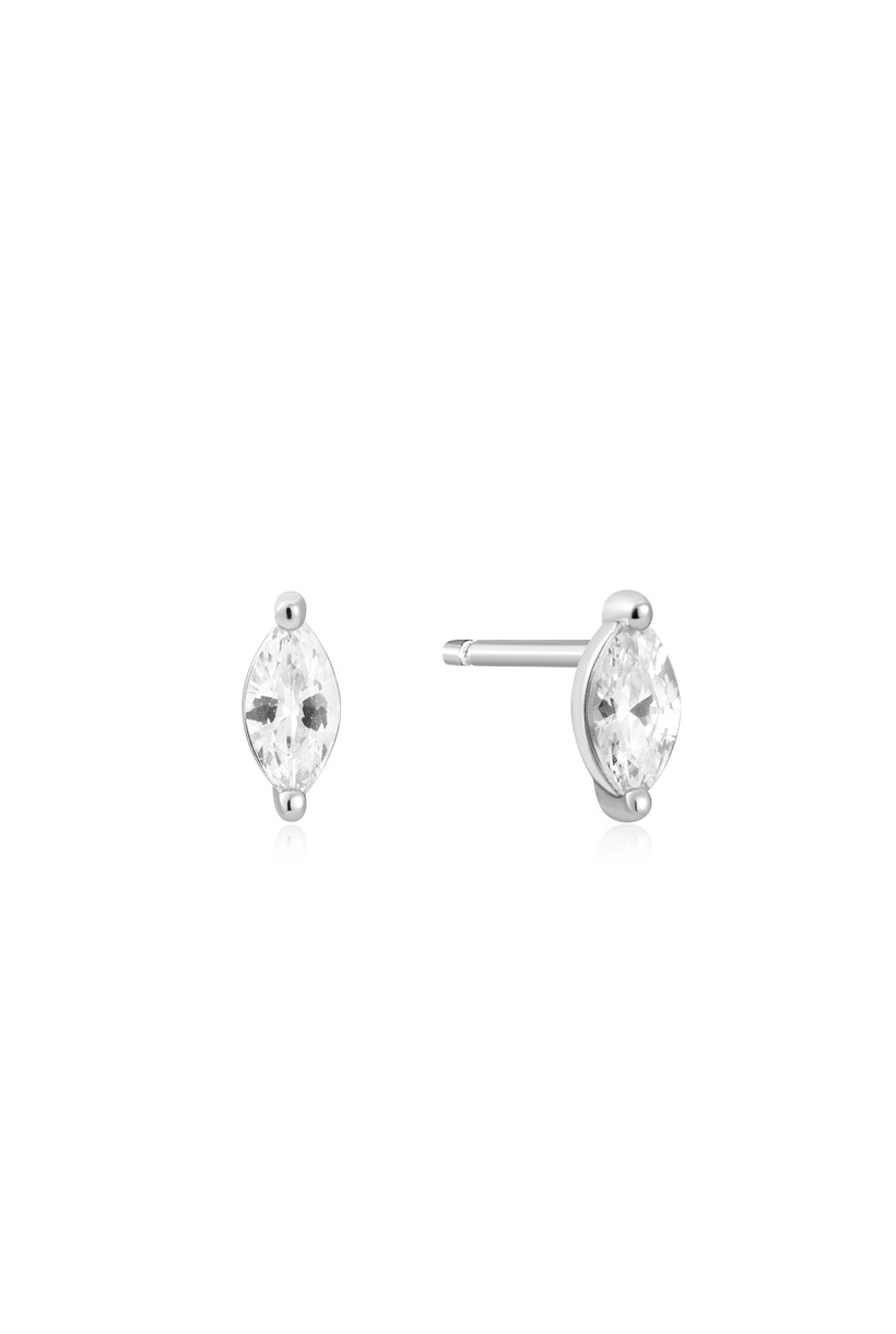 Silver arquiseolitaire Studs