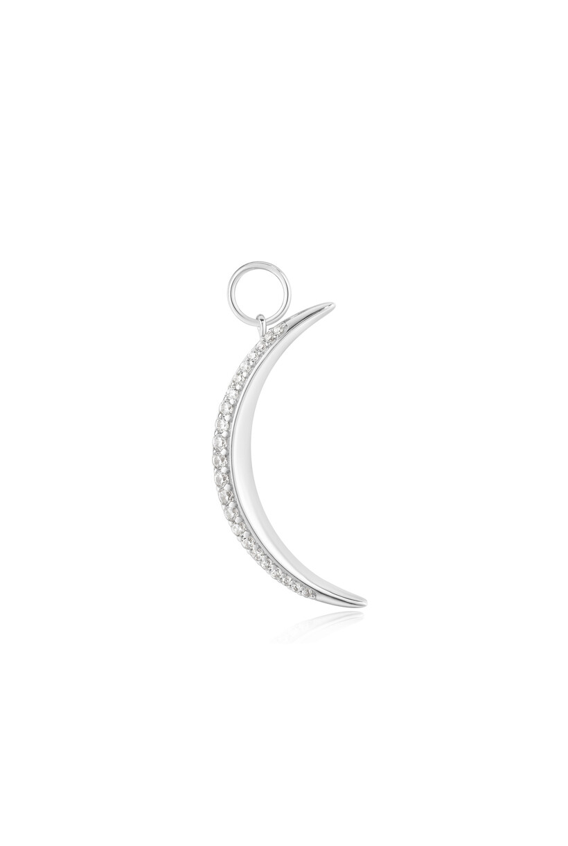 Pavé bedel zilver 2,3 cm