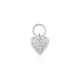 Pavé bedel zilver 1,5 cm