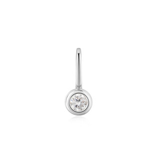 Bedel zilver 0,8 cm