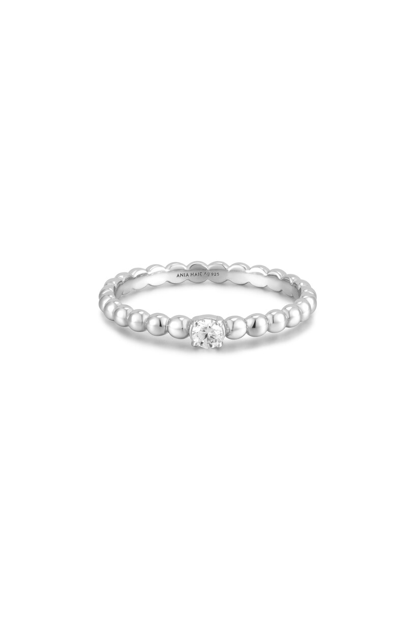 Minimalistische ring zilver maat 56