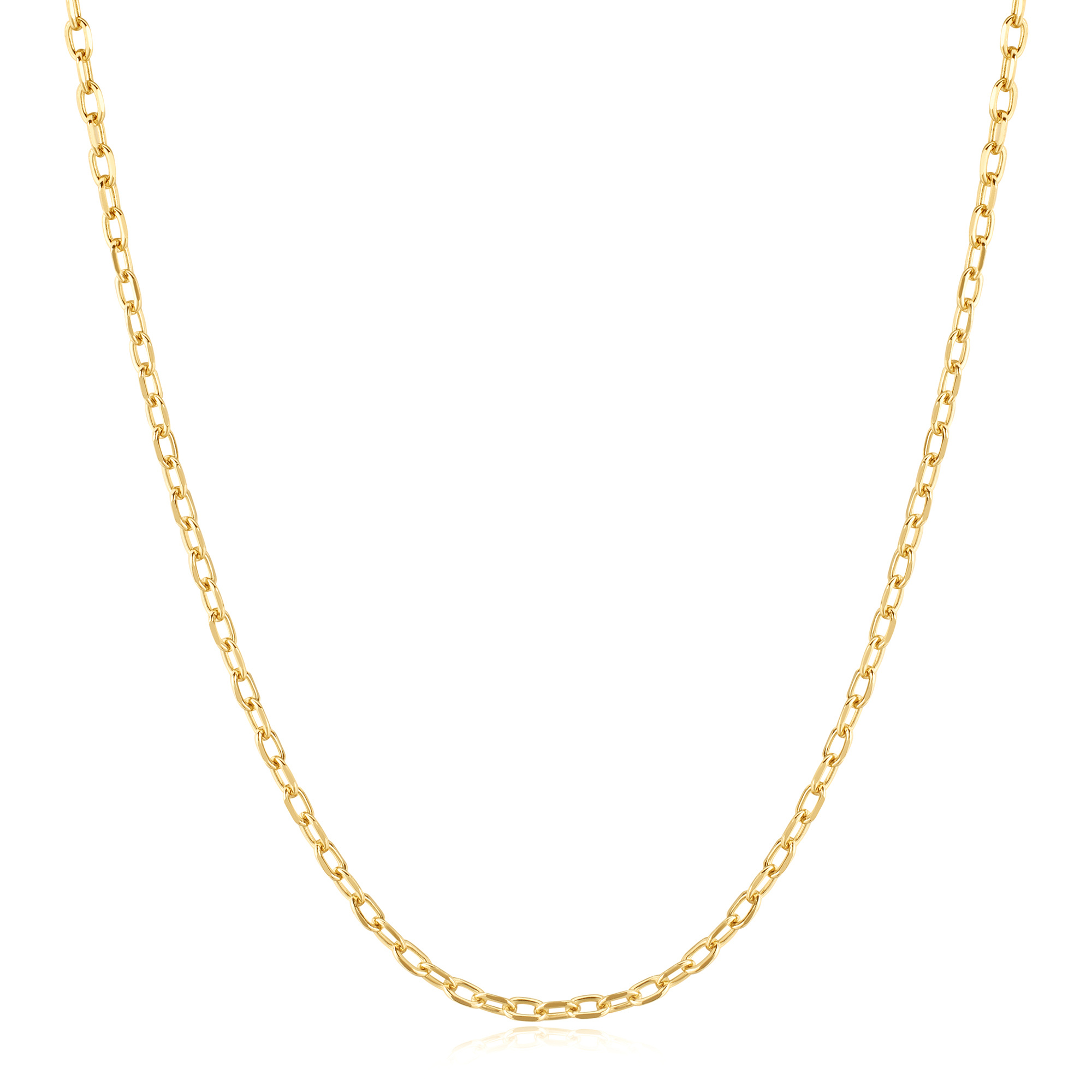 Pop Charms  Gold Link Chain Necklace  - Gold Plated-1
