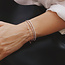 Zilveren anker schakelarmband 18,5 cm