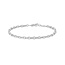 Zilveren anker schakelarmband 18,5 cm