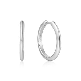 Oorring zilver 16 mm