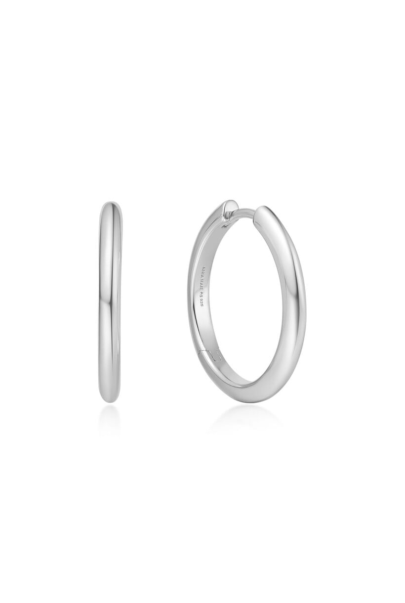 Tube Medium Hoop Oorbellen