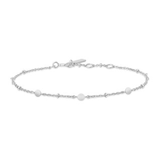 Anker schakelarmband zilver 18,5 cm