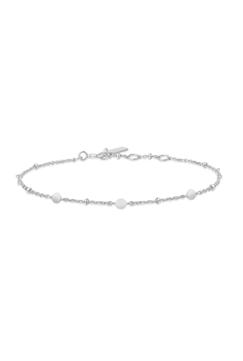 Anker schakelarmband zilver 18,5 cm