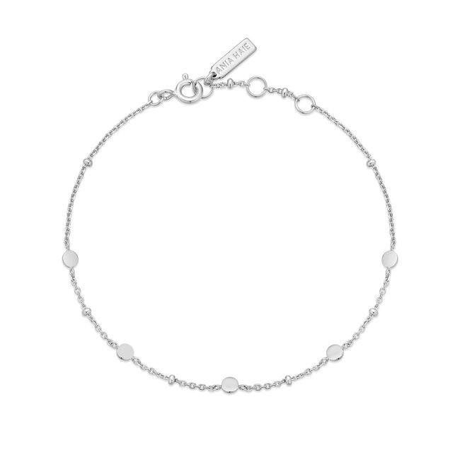 Zilveren anker schakelarmband 18,5 cm