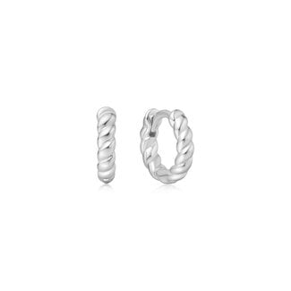 Oorring zilver 7 mm