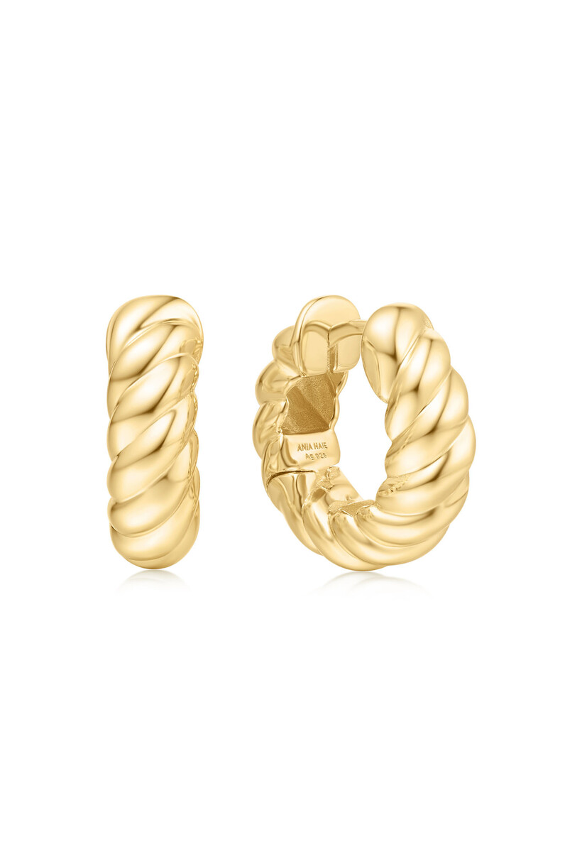 Oorring goudverguld 9 mm