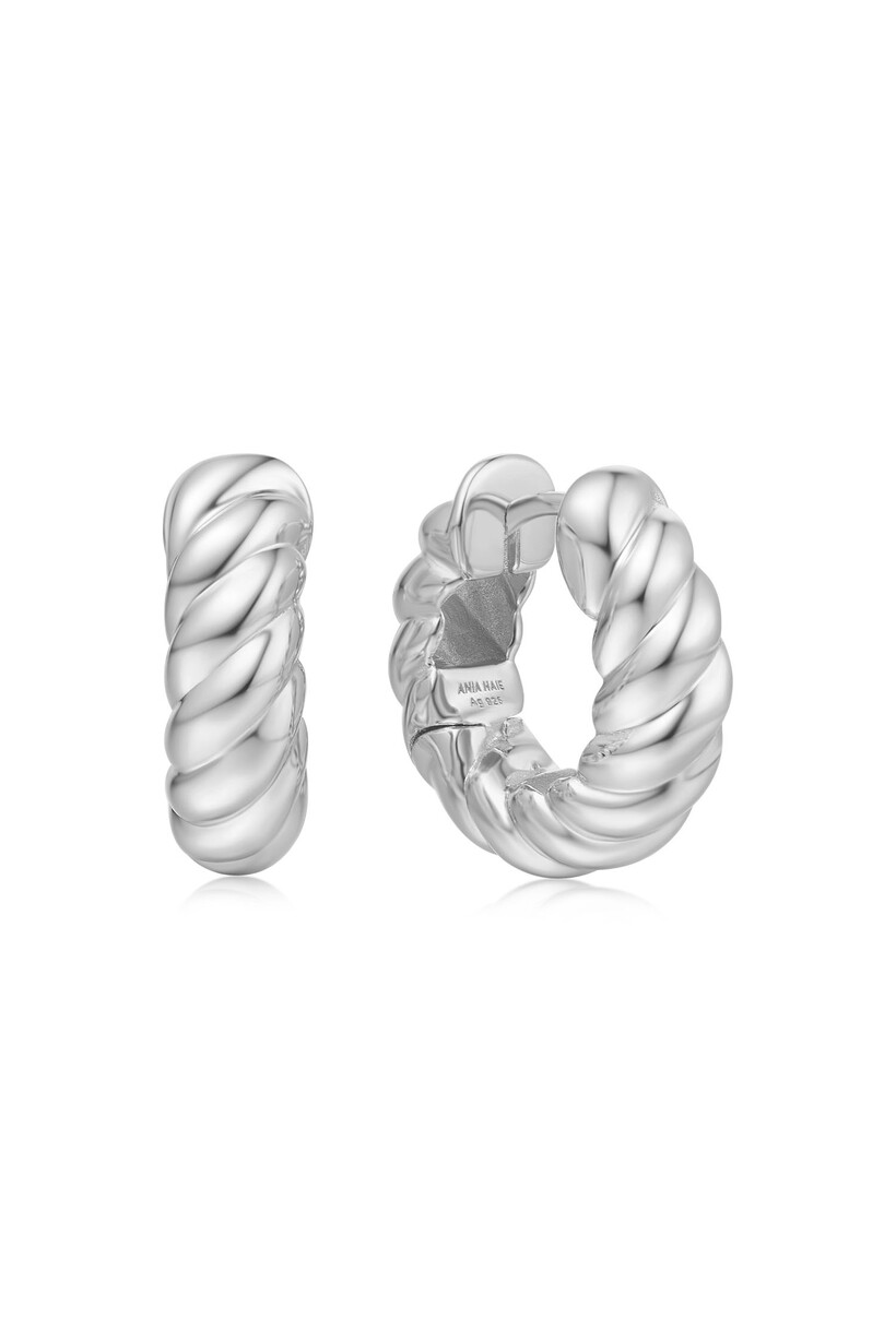 Bold Texture Hoop Oorbellen